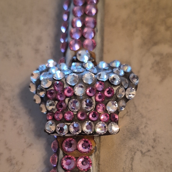 Pink Rhinestone License Plate Frame - Picture 2 of 5